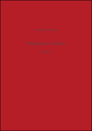 Buchcover Pädagogische Schriften, Band 5 | Adolf Reichwein | EAN 9783781517158 | ISBN 3-7815-1715-2 | ISBN 978-3-7815-1715-8