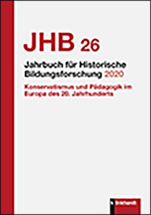 Buchcover Jahrbuch für Historische Bildungsforschung Band 26 (2020)  | EAN 9783781558533 | ISBN 3-7815-5853-3 | ISBN 978-3-7815-5853-3