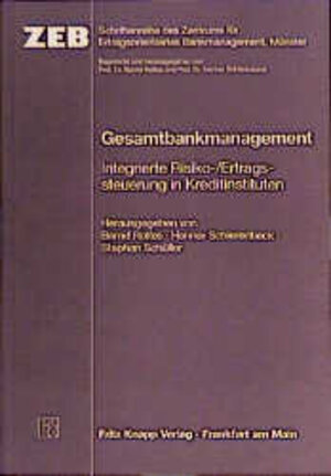 Buchcover Gesamtbankmanagement  | EAN 9783781906280 | ISBN 3-7819-0628-0 | ISBN 978-3-7819-0628-0