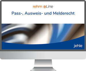Buchcover Pass-, Ausweis- und Melderecht online | Eugen Ehmann | EAN 9783782505451 | ISBN 3-7825-0545-X | ISBN 978-3-7825-0545-1
