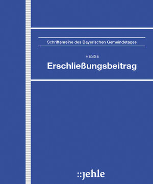 Buchcover Erschließungsbeitrag | Cornelia Hesse | EAN 9783782505574 | ISBN 3-7825-0557-3 | ISBN 978-3-7825-0557-4