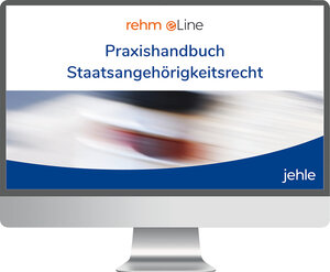 Buchcover Praxishandbuch Staatsangehörigkeitsrecht online | Peter Schlotzer | EAN 9783782506427 | ISBN 3-7825-0642-1 | ISBN 978-3-7825-0642-7