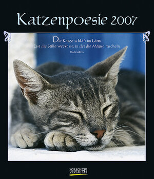 Katzenpoesie 2007. Mit literarischen Texten.