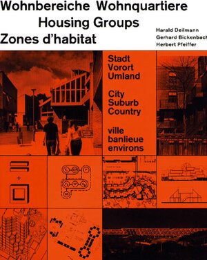 Buchcover Wohnbereiche - Wohnquartiere | Harald Deilmann | EAN 9783782806114 | ISBN 3-7828-0611-5 | ISBN 978-3-7828-0611-4