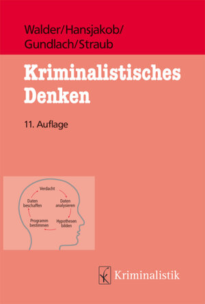 Buchcover Kriminalistisches Denken | Hans Walder | EAN 9783783207538 | ISBN 3-7832-0753-3 | ISBN 978-3-7832-0753-8
