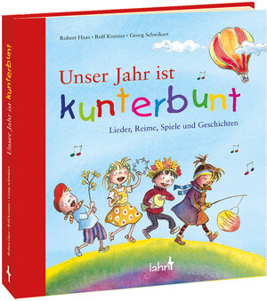 Buchcover Unser Jahr ist kunterbunt | Robert Haas | EAN 9783784035239 | ISBN 3-7840-3523-X | ISBN 978-3-7840-3523-9