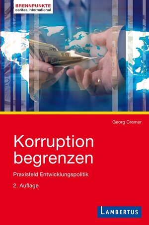 Buchcover Korruption begrenzen | Georg Cremer | EAN 9783784118543 | ISBN 3-7841-1854-2 | ISBN 978-3-7841-1854-3