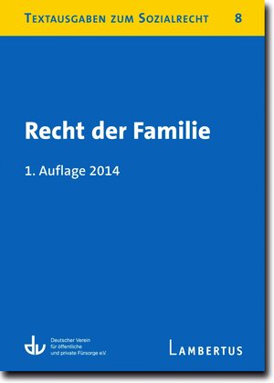 Buchcover Recht der Familie  | EAN 9783784127149 | ISBN 3-7841-2714-2 | ISBN 978-3-7841-2714-9