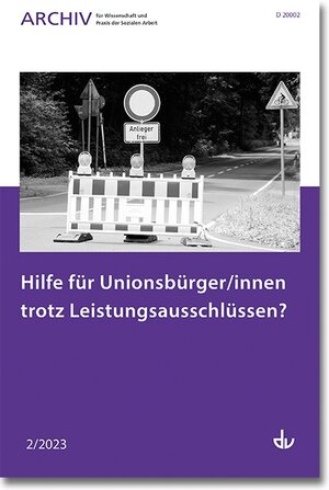 Buchcover Hilfe für Unionsbürger/innen trotz Leistungsausschlüssen? | EAN 9783784135854 | ISBN 3-7841-3585-4 | ISBN 978-3-7841-3585-4