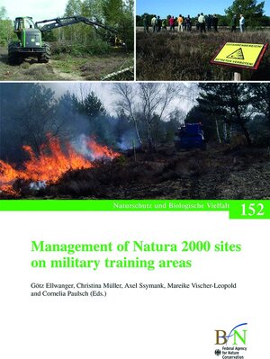 Buchcover Management of Natura 2000 sites on military training areas  | EAN 9783784340524 | ISBN 3-7843-4052-0 | ISBN 978-3-7843-4052-4