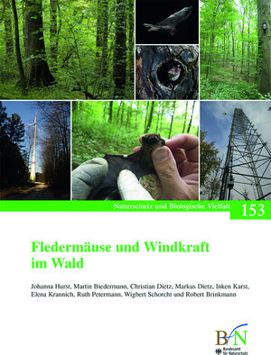 Buchcover Fledermäuse und Windkraft im Wald | Johanna Hurst | EAN 9783784340531 | ISBN 3-7843-4053-9 | ISBN 978-3-7843-4053-1