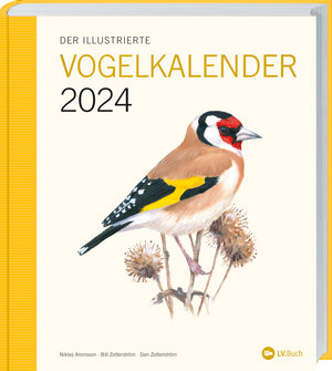 Buchcover Der illustrierte Vogelkalender 2024 | Niklas Aronsson | EAN 9783784357539 | ISBN 3-7843-5753-9 | ISBN 978-3-7843-5753-9