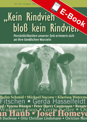 Buchcover Kein Rindvieh - bloß kein Rindvieh  | EAN 9783784390420 | ISBN 3-7843-9042-0 | ISBN 978-3-7843-9042-0