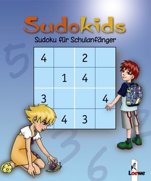 Sudokids. Sudoku für Schulanfänger (blau)