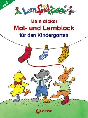 Buchcover LernSpielZwerge - Mein dicker Mal- und Lernblock für den Kindergarten  | EAN 9783785567692 | ISBN 3-7855-6769-3 | ISBN 978-3-7855-6769-2