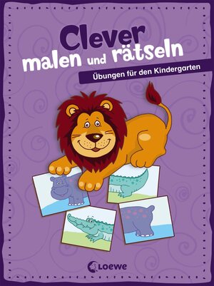 Buchcover Clever malen und rätseln - Übungen für den Kindergarten  | EAN 9783785583432 | ISBN 3-7855-8343-5 | ISBN 978-3-7855-8343-2