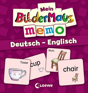 Buchcover Mein Bildermaus-Memo - Deutsch - Englisch  | EAN 9783785585900 | ISBN 3-7855-8590-X | ISBN 978-3-7855-8590-0