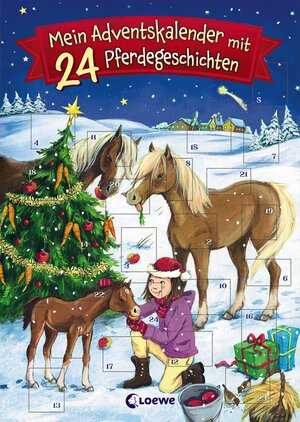 Buchcover Mein Adventskalender mit 24 Pferdegeschichten  | EAN 9783785587591 | ISBN 3-7855-8759-7 | ISBN 978-3-7855-8759-1