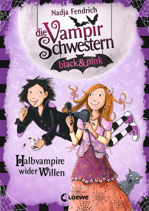Buchcover Die Vampirschwestern black & pink (Band 1) - Halbvampire wider Willen | Nadja Fendrich | EAN 9783785588123 | ISBN 3-7855-8812-7 | ISBN 978-3-7855-8812-3