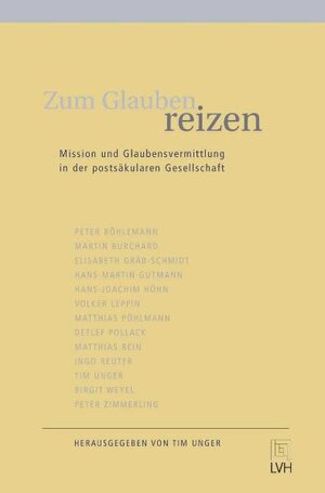 Buchcover Zum Glauben reizen | EAN 9783785910627 | ISBN 3-7859-1062-2 | ISBN 978-3-7859-1062-7