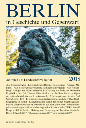 Buchcover Berlin in Geschichte und Gegenwart  | EAN 9783786128007 | ISBN 3-7861-2800-6 | ISBN 978-3-7861-2800-7
