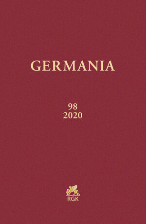 Buchcover Germania 98 (2020)  | EAN 9783786128670 | ISBN 3-7861-2867-7 | ISBN 978-3-7861-2867-0