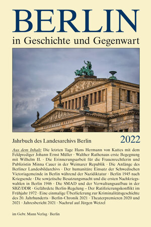 Buchcover Berlin in Geschichte und Gegenwart  | EAN 9783786129042 | ISBN 3-7861-2904-5 | ISBN 978-3-7861-2904-2