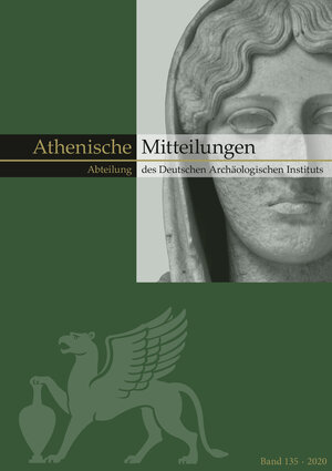 Buchcover Mitteilungen des Deutschen Archäologischen Instituts, Athenische Abteilung  | EAN 9783786129233 | ISBN 3-7861-2923-1 | ISBN 978-3-7861-2923-3