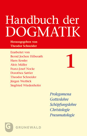 Buchcover Handbuch der Dogmatik (2 Bde.)  | EAN 9783786729846 | ISBN 3-7867-2984-0 | ISBN 978-3-7867-2984-6