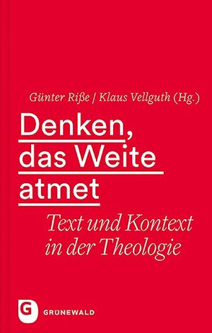 Buchcover Denken, das Weite atmet | Günter Riße | EAN 9783786731238 | ISBN 3-7867-3123-3 | ISBN 978-3-7867-3123-8