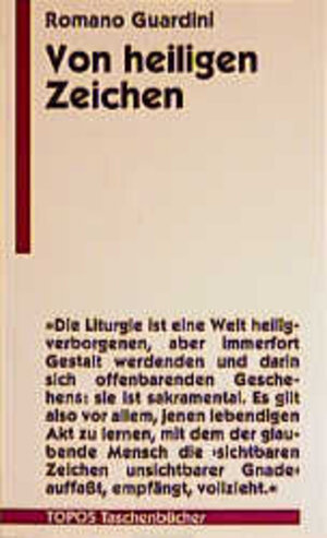 Buchcover Von heiligen Zeichen | Romano Guardini | EAN 9783786783657 | ISBN 3-7867-8365-9 | ISBN 978-3-7867-8365-7