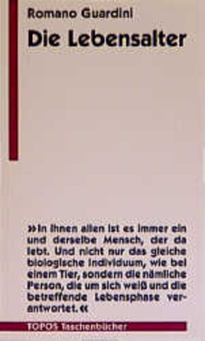 Buchcover Die Lebensalter | Romano Guardini | EAN 9783786784005 | ISBN 3-7867-8400-0 | ISBN 978-3-7867-8400-5