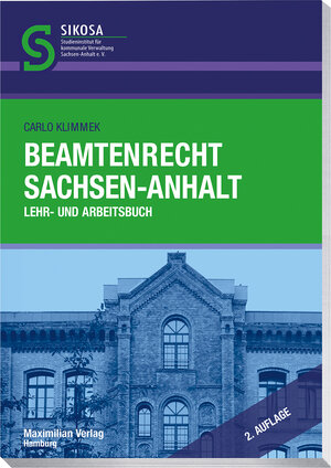 Buchcover Beamtenrecht Sachsen-Anhalt | Carlo Klimmek | EAN 9783786912880 | ISBN 3-7869-1288-2 | ISBN 978-3-7869-1288-0