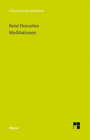 Buchcover Meditationen | René Descartes | EAN 9783787318865 | ISBN 3-7873-1886-0 | ISBN 978-3-7873-1886-5