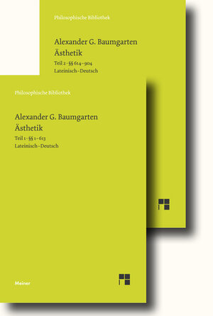 Buchcover Ästhetik | Alexander Gottlieb Baumgarten | EAN 9783787318995 | ISBN 3-7873-1899-2 | ISBN 978-3-7873-1899-5