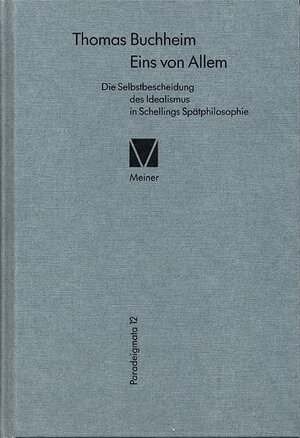 Buchcover Eins von Allem | Thomas Buchheim | EAN 9783787323258 | ISBN 3-7873-2325-2 | ISBN 978-3-7873-2325-8