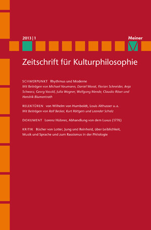 Buchcover Rhythmus und Moderne  | EAN 9783787324613 | ISBN 3-7873-2461-5 | ISBN 978-3-7873-2461-3