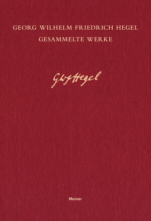 Buchcover Frühe Schriften II | Georg Wilhelm Friedrich Hegel | EAN 9783787333820 | ISBN 3-7873-3382-7 | ISBN 978-3-7873-3382-0