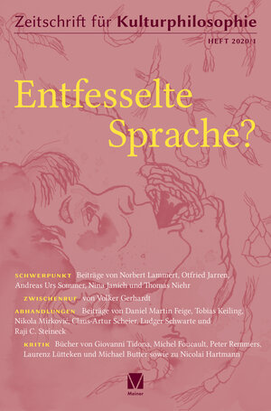 Buchcover Entfesselte Sprache?  | EAN 9783787338283 | ISBN 3-7873-3828-4 | ISBN 978-3-7873-3828-3