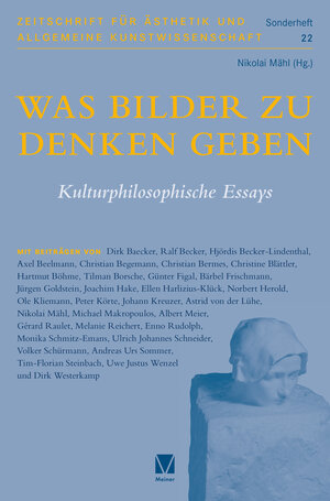 Buchcover Was Bilder zu denken geben  | EAN 9783787340248 | ISBN 3-7873-4024-6 | ISBN 978-3-7873-4024-8