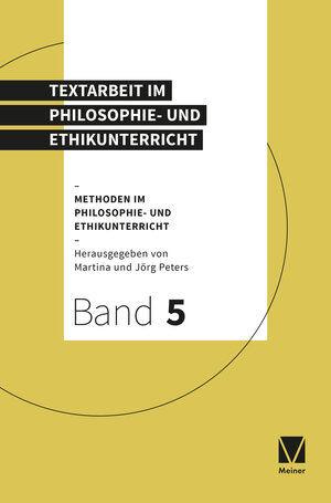 Buchcover Textarbeit im Philosophie- und Ethikunterricht  | EAN 9783787340873 | ISBN 3-7873-4087-4 | ISBN 978-3-7873-4087-3