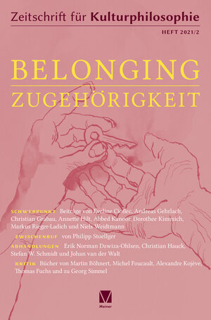Buchcover Belonging / Zugehörigkeit  | EAN 9783787341061 | ISBN 3-7873-4106-4 | ISBN 978-3-7873-4106-1