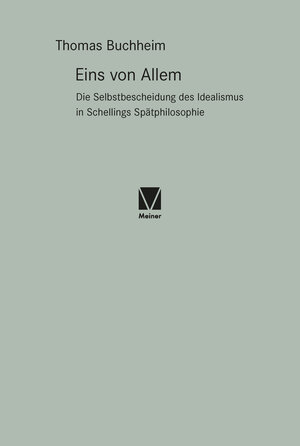 Buchcover Eins von Allem | Thomas Buchheim | EAN 9783787341955 | ISBN 3-7873-4195-1 | ISBN 978-3-7873-4195-5