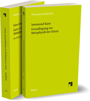 Buchcover Grundlegung zur Metaphysik der Sitten + Kommentar (Set) | Immanuel Kant | EAN 9783787346462 | ISBN 3-7873-4646-5 | ISBN 978-3-7873-4646-2