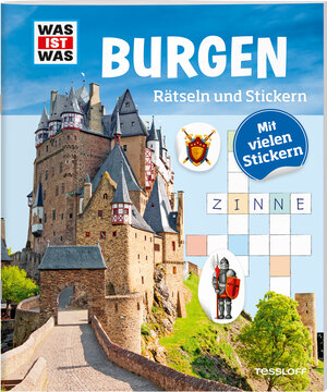 Buchcover WAS IST WAS Rätseln und Stickern: Burgen | Lisa Hebler | EAN 9783788621667 | ISBN 3-7886-2166-4 | ISBN 978-3-7886-2166-7