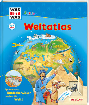 Buchcover WAS IST WAS Junior Weltatlas für Kinder | Dr. Heike Herrmann | EAN 9783788622206 | ISBN 3-7886-2220-2 | ISBN 978-3-7886-2220-6