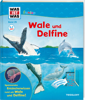 Buchcover WAS IST WAS Junior Band 26. Wale und Delfine | Bärbel Oftring | EAN 9783788622237 | ISBN 3-7886-2223-7 | ISBN 978-3-7886-2223-7