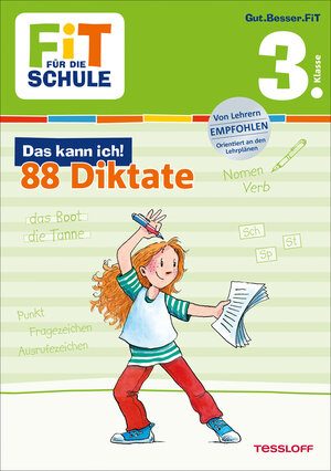 Buchcover FiT FÜR DIE SCHULE: Das kann ich! 88 Diktate 3. Klasse | Andrea Essers | EAN 9783788623074 | ISBN 3-7886-2307-1 | ISBN 978-3-7886-2307-4