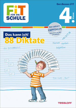 Buchcover FiT FÜR DIE SCHULE: Das kann ich! 88 Diktate 4. Klasse | Andrea Essers | EAN 9783788623098 | ISBN 3-7886-2309-8 | ISBN 978-3-7886-2309-8