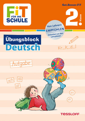 Buchcover FiT FÜR DIE SCHULE: Übungsblock Deutsch 2. Klasse | Werner Zenker | EAN 9783788623135 | ISBN 3-7886-2313-6 | ISBN 978-3-7886-2313-5